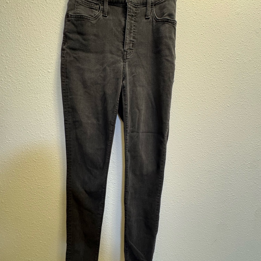 Madewell Women's Black Skinny Jeans